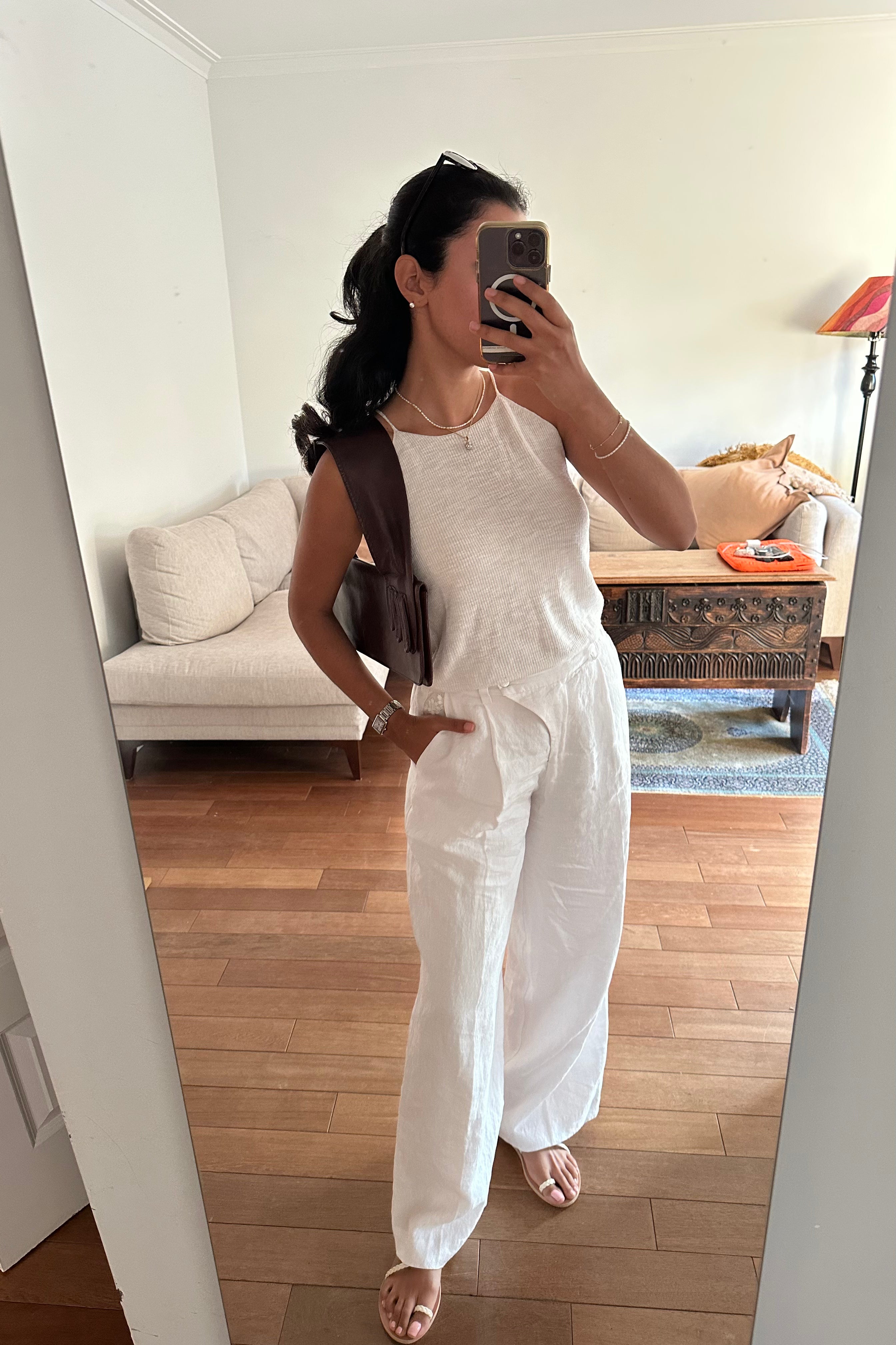 Stellaire Pants - White