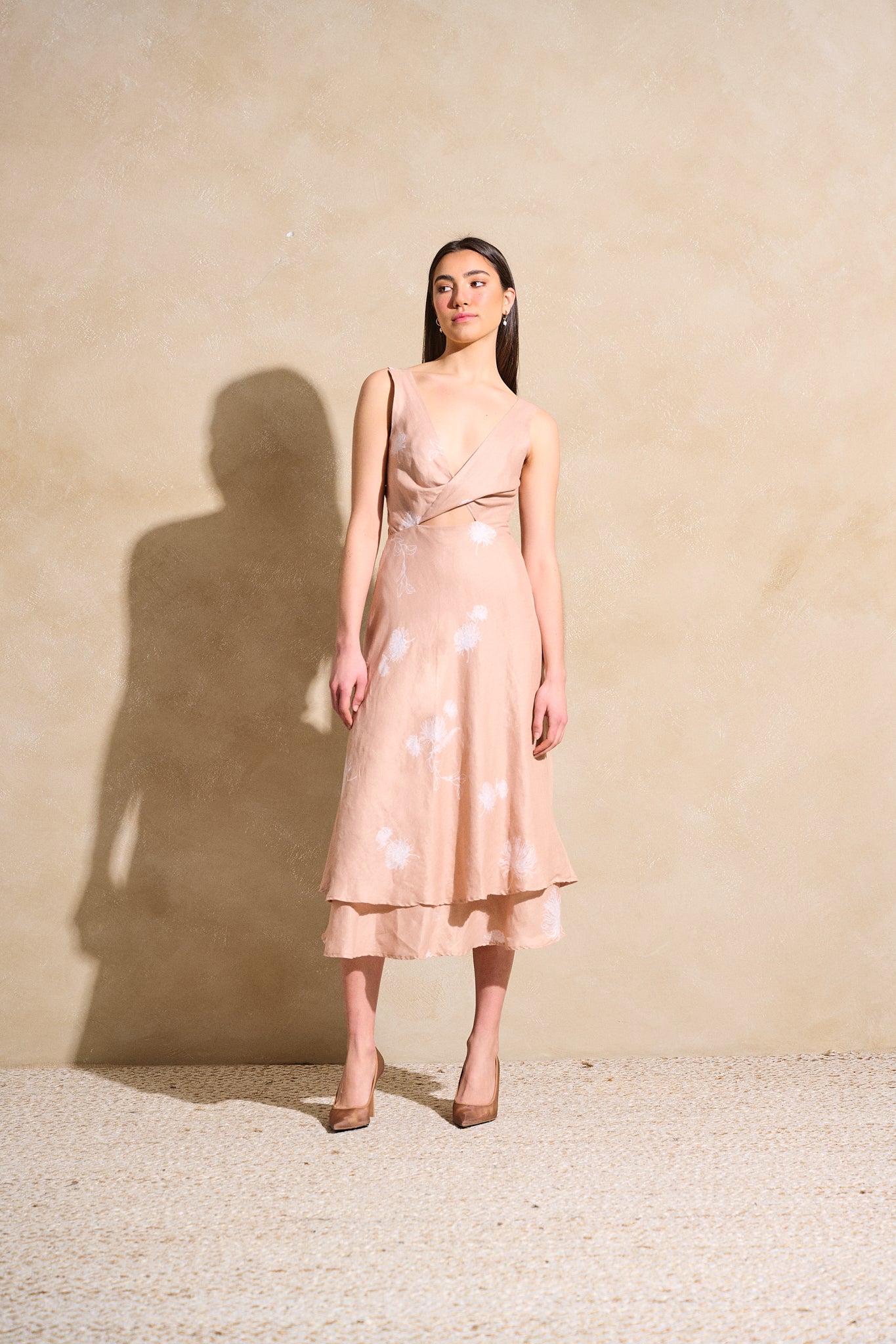 Twisted Basics Dress - Dandelion