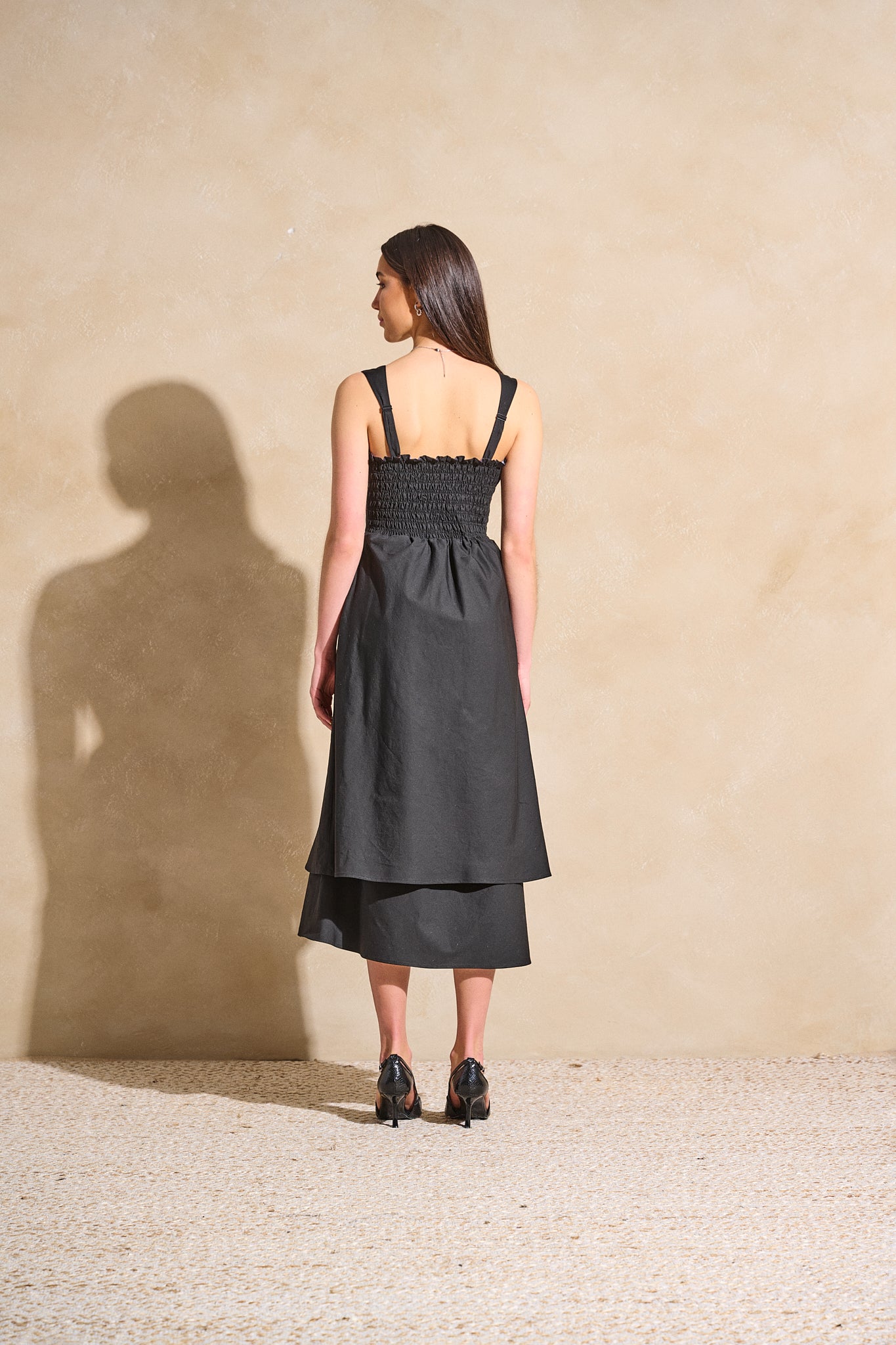 (Pre-Order) Twisted Basics Dress - Japanese Twill Black