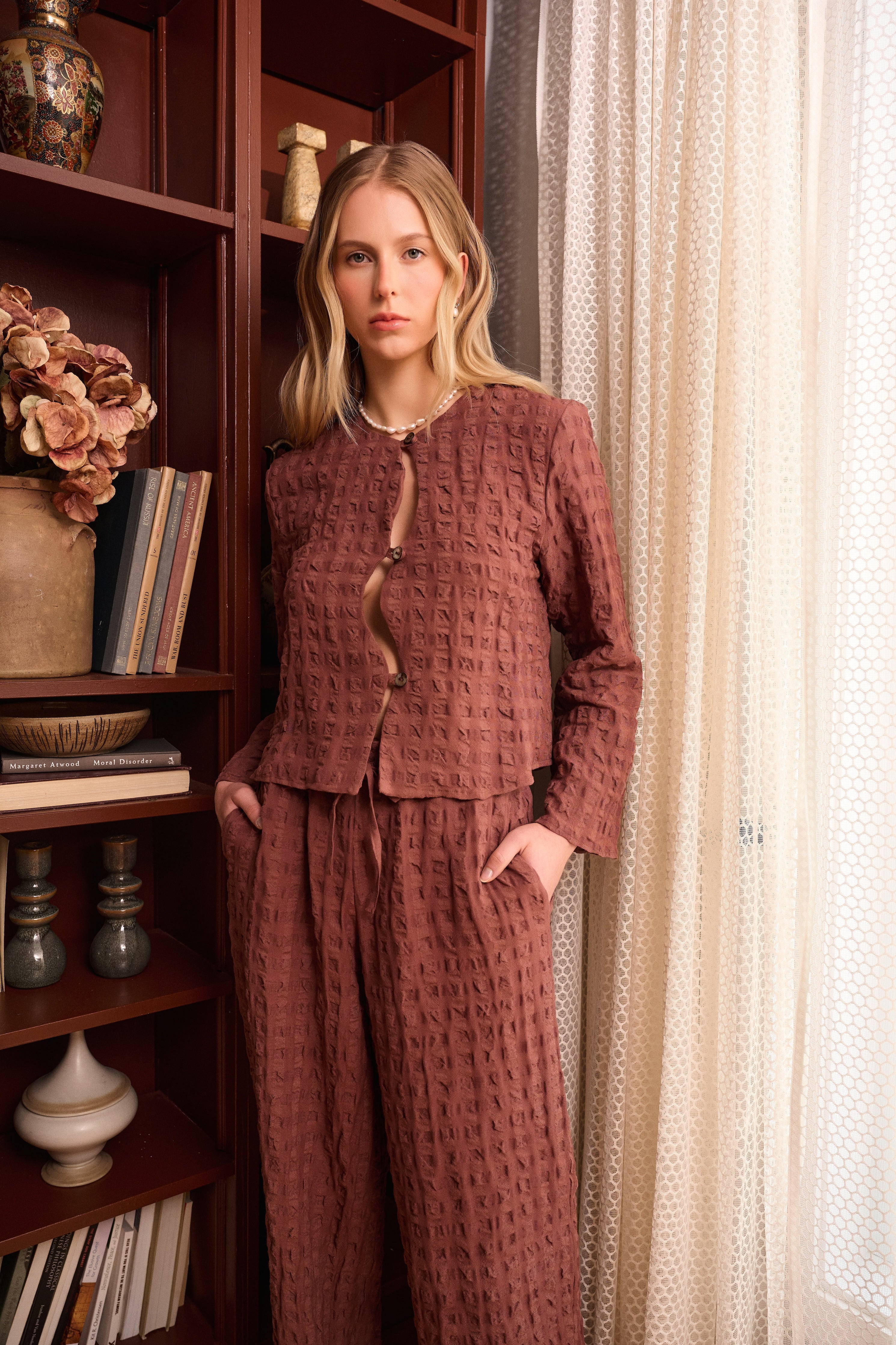 Bohol Cardigan - Mocha