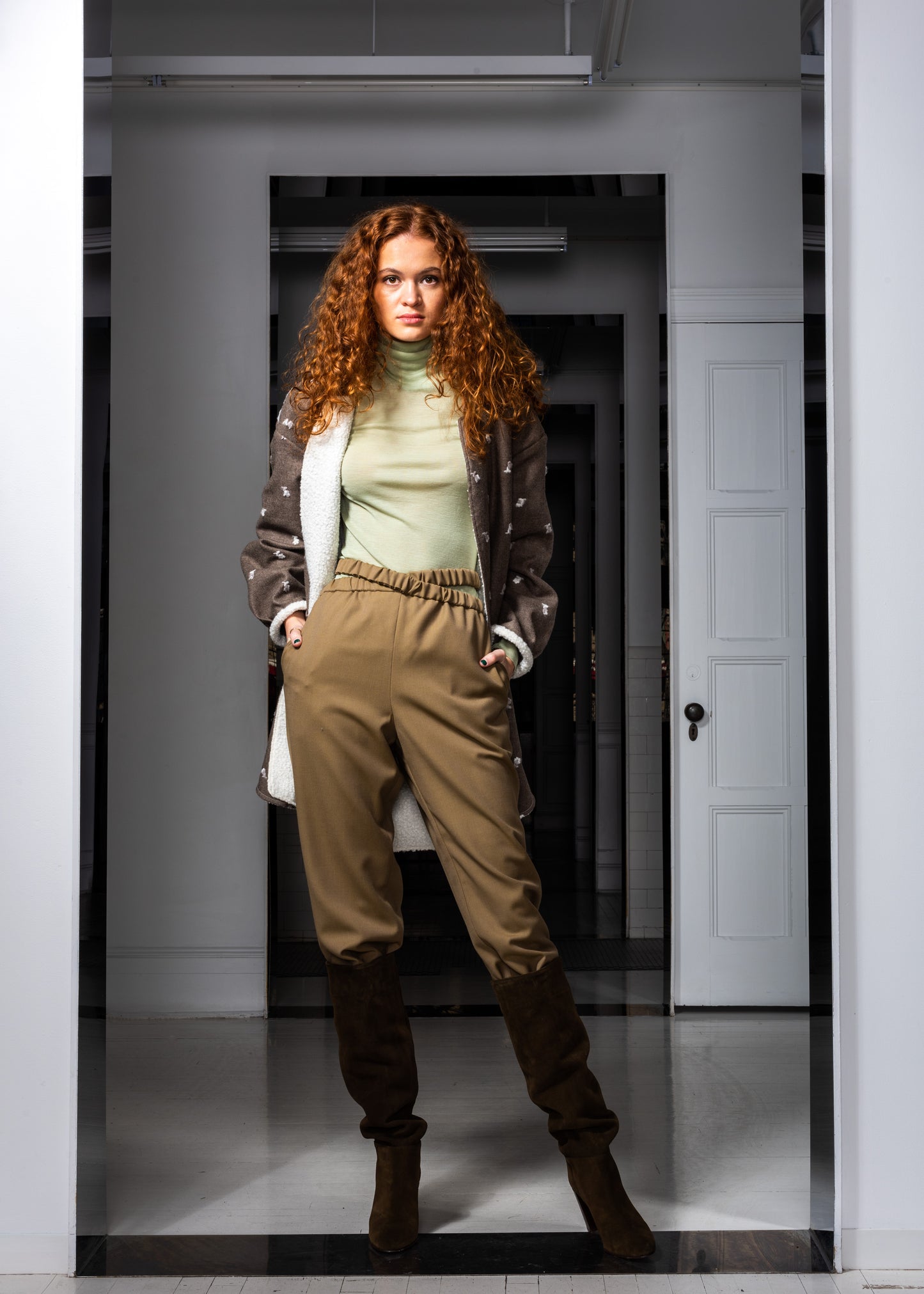 Jogger Pants In Khaki