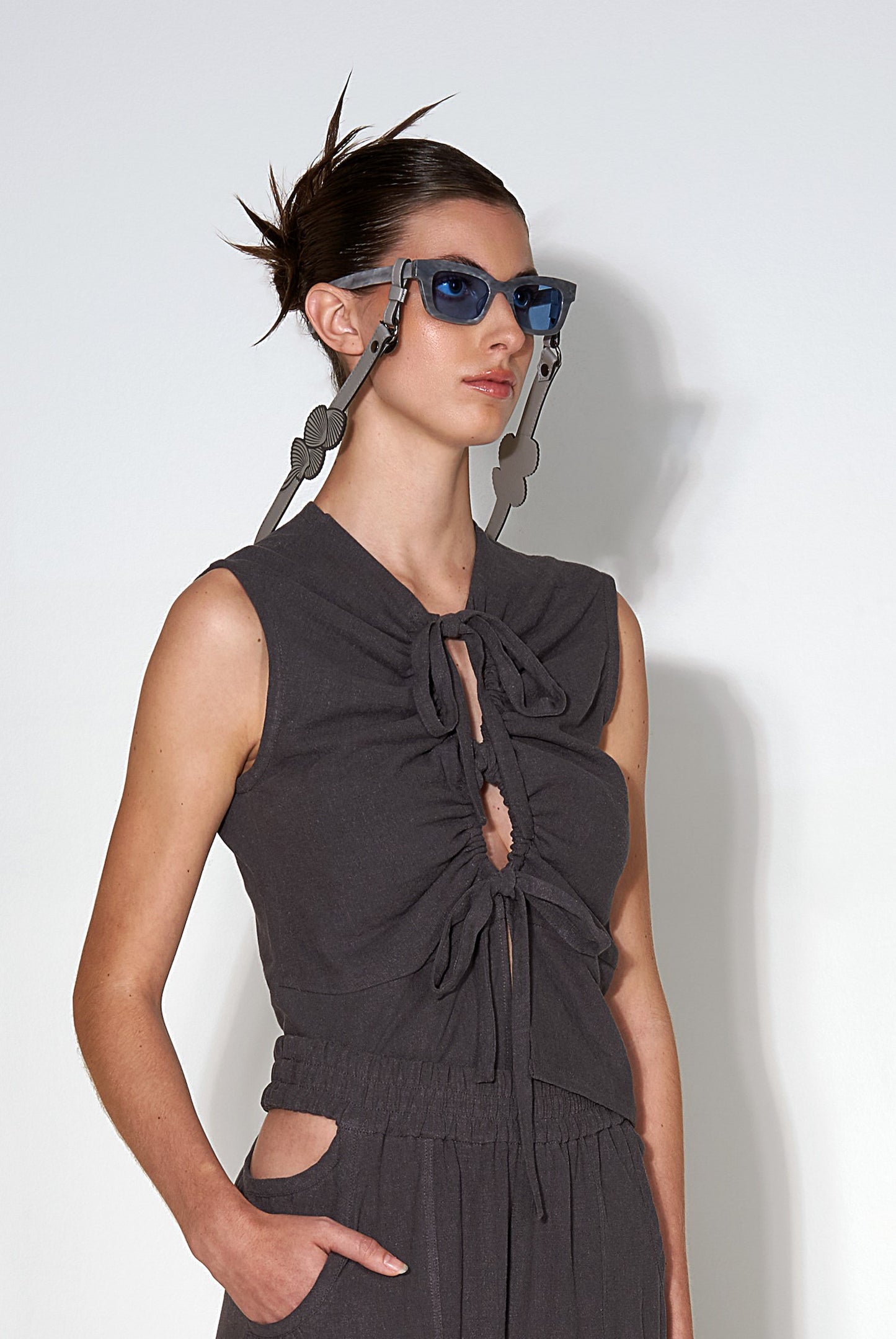 Azadi Top - Charcoal