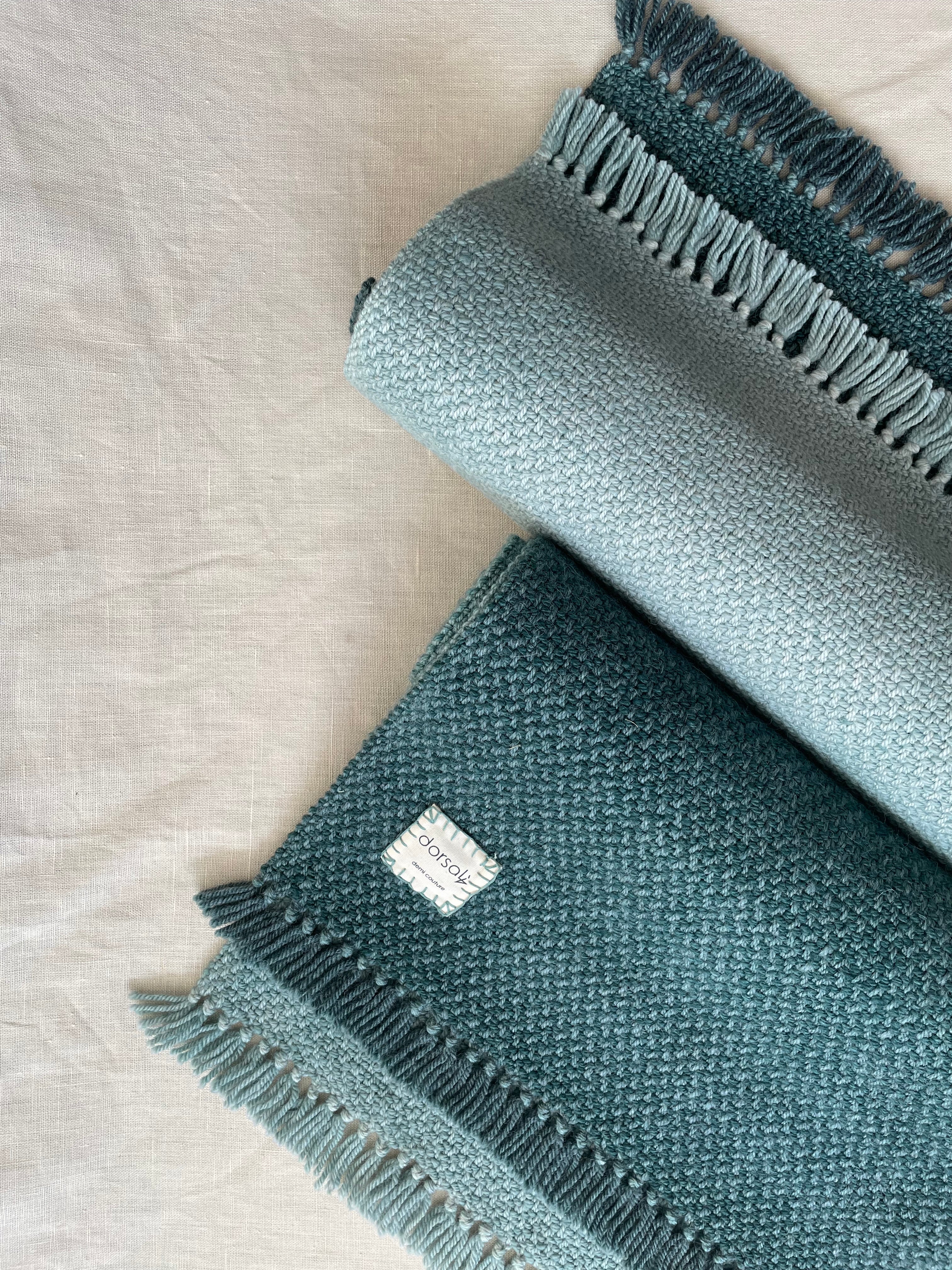 Alpaca & Bamboo Scarf - Herb