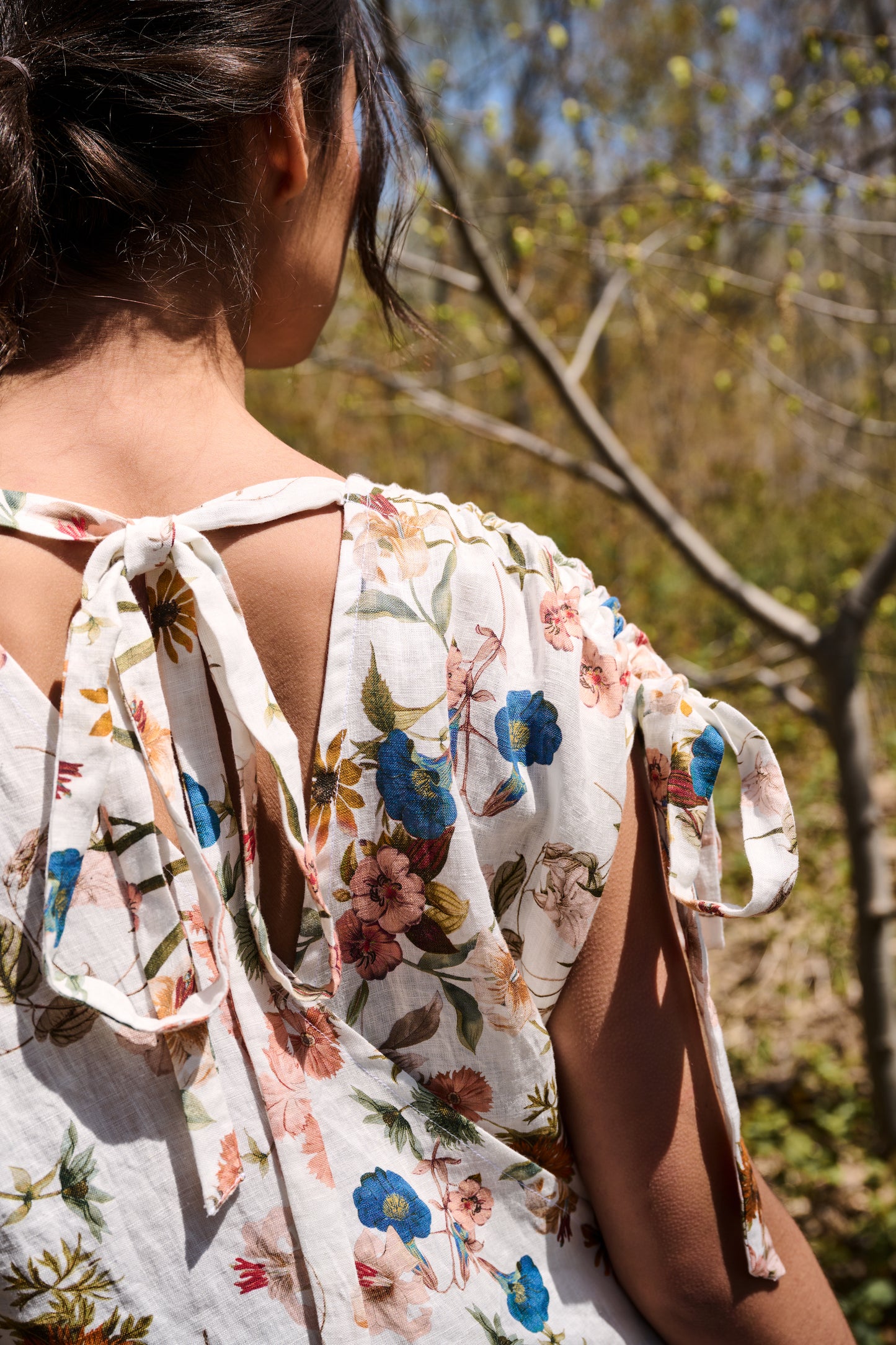 Magic Fungi Linen Dress