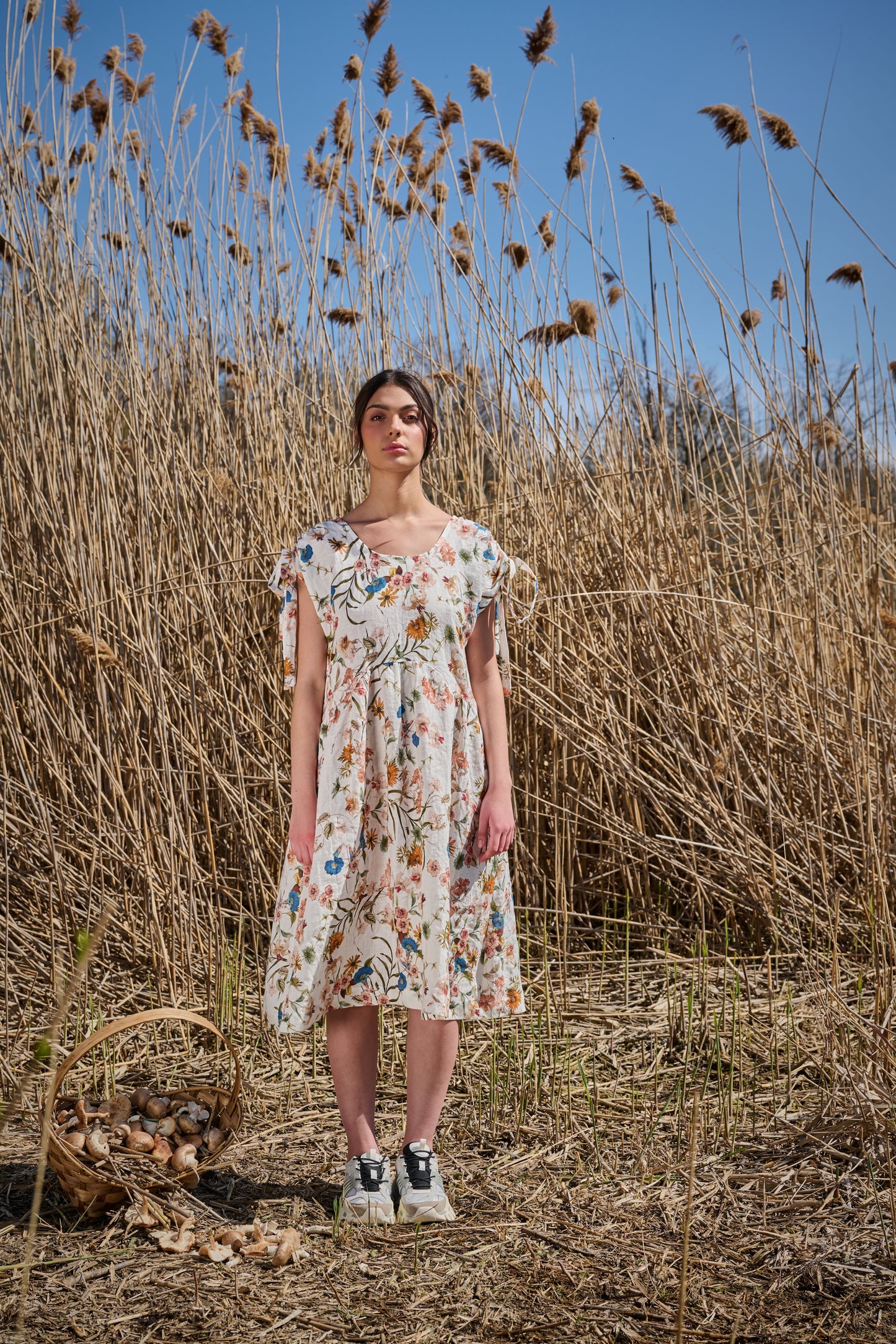 Magic Fungi Linen Dress