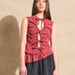 Papillon Top - Terracotta