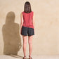 Papillon Top - Terracotta
