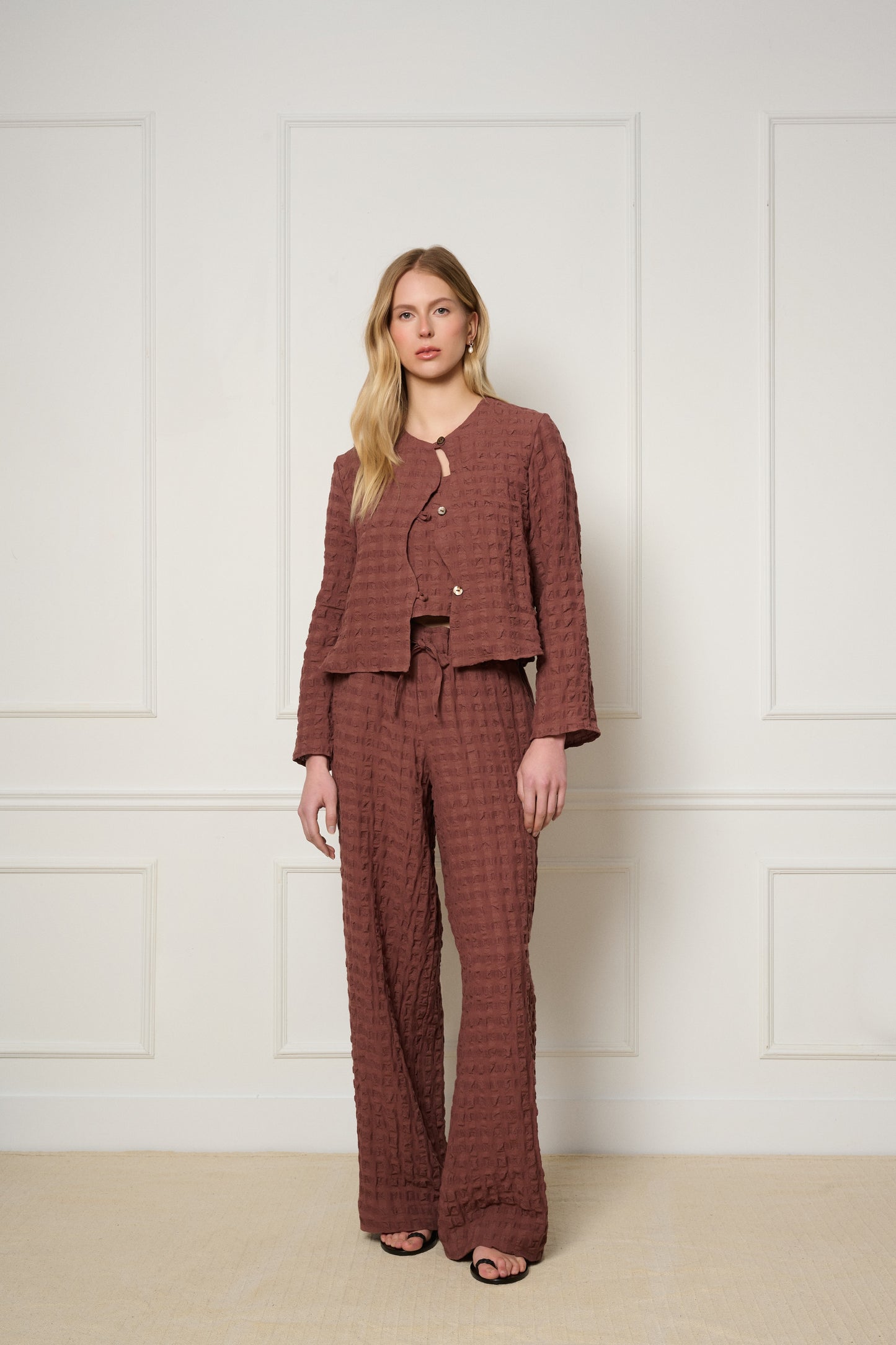 Bohol Cardigan - Mocha