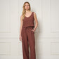 Bohol Reversible Top - Mocha & Black