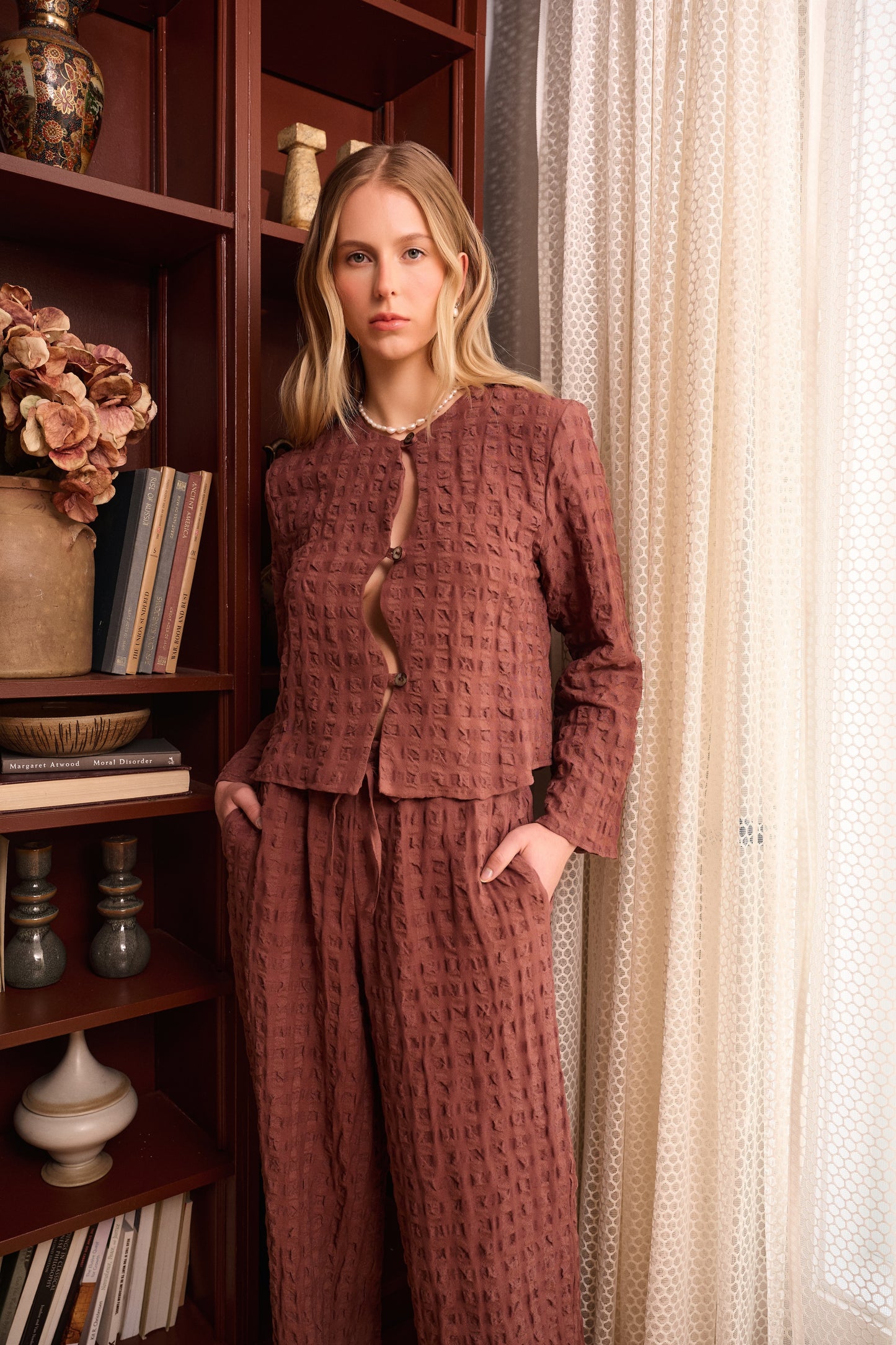 Bohol Cardigan - Mocha