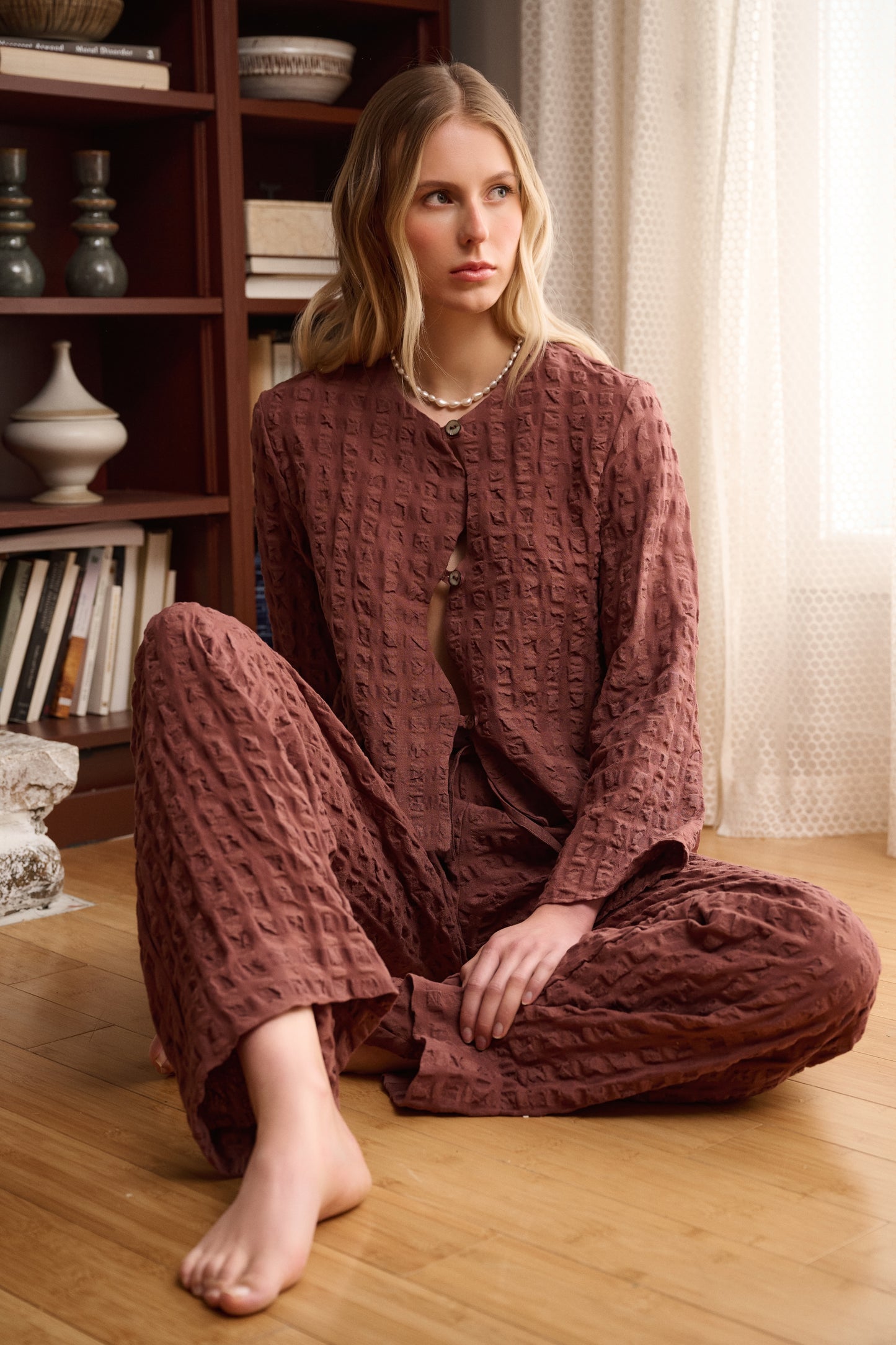 Bohol Cardigan - Mocha