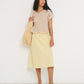Coastline Bias Skirt - Sunbeam Stripe