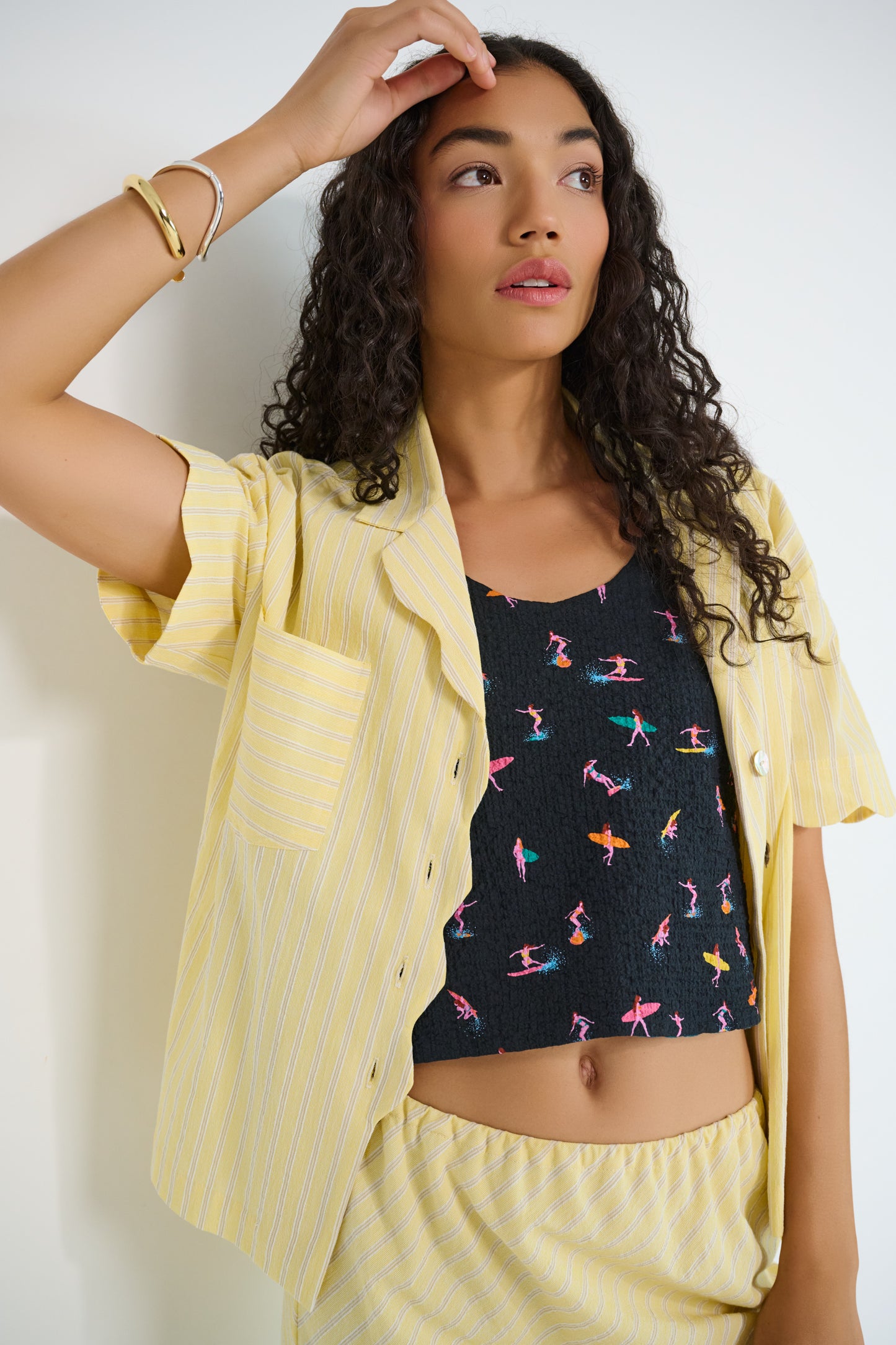 Voyage Shirt - Sunbeam Stripe
