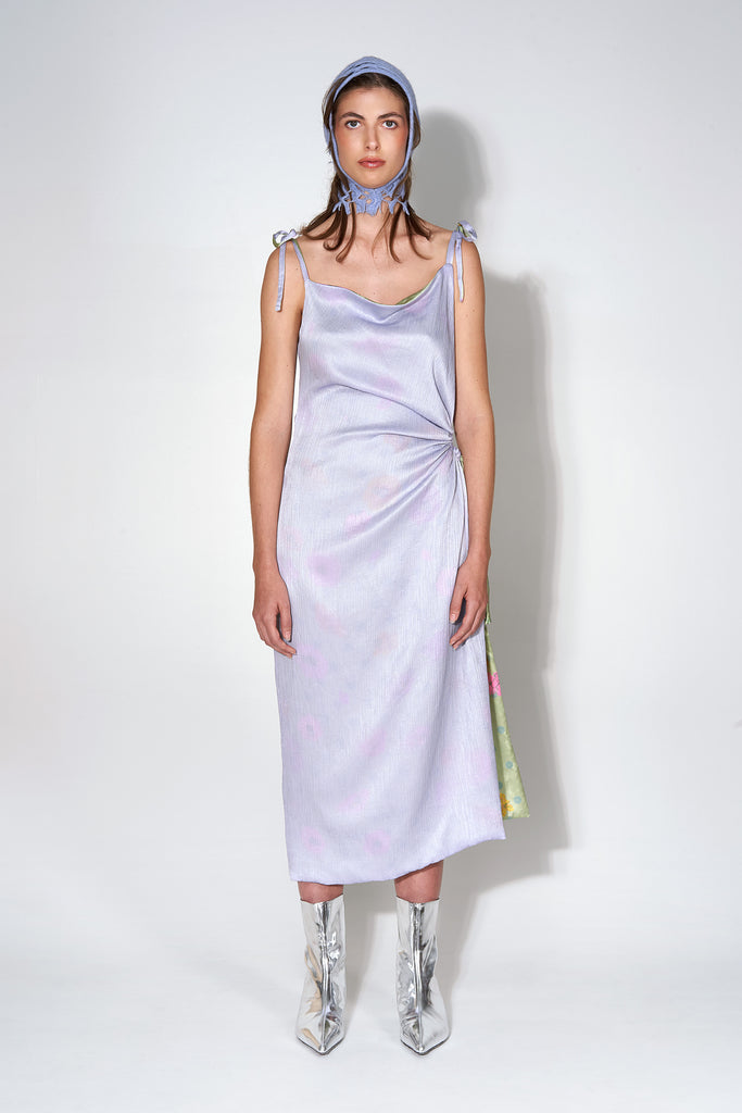 For Love Reversible Silk Slip Dress