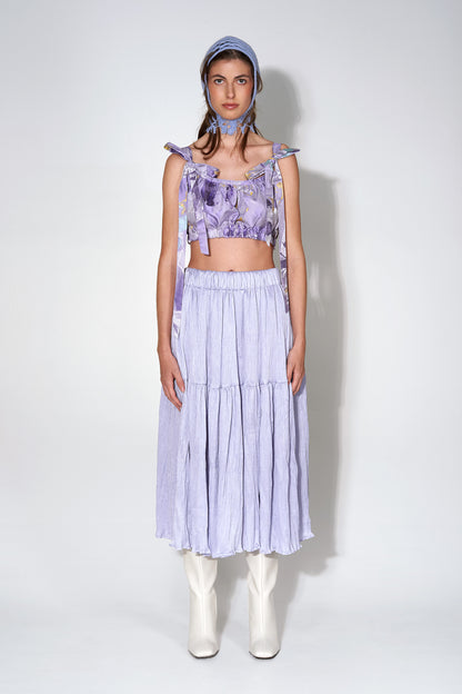 Zan Silk Skirt
