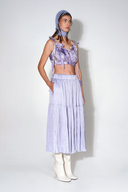 Zan Silk Skirt