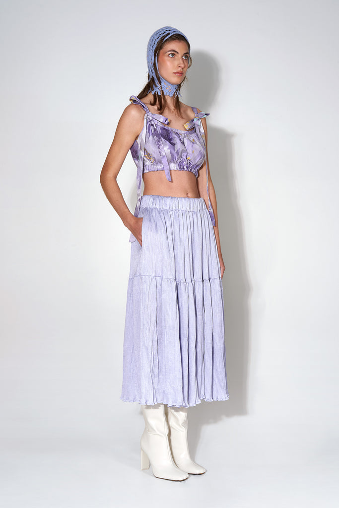 Zan Silk Skirt
