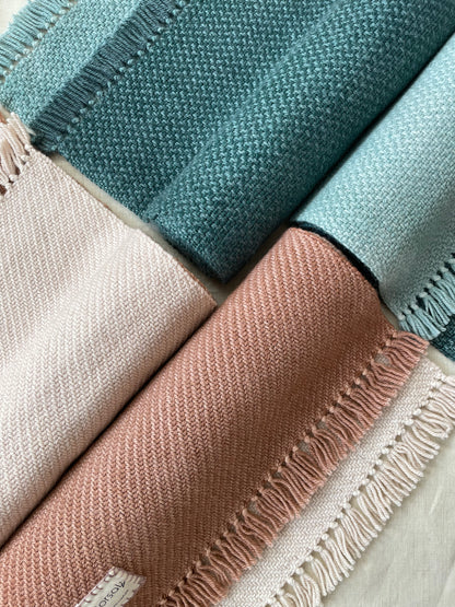 Alpaca & Bamboo Scarf - Rosé