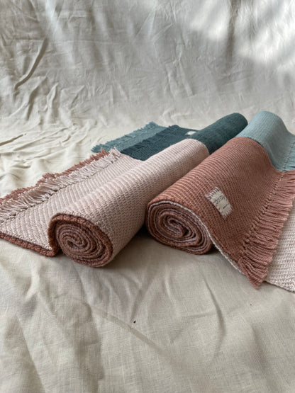 Alpaca & Bamboo Scarf - Rosé