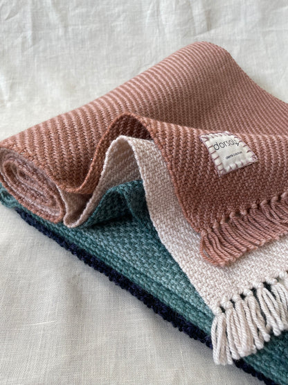 Alpaca & Bamboo Scarf - Rosé
