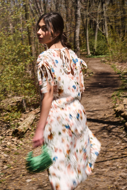 Robe en lin Magic Fungi